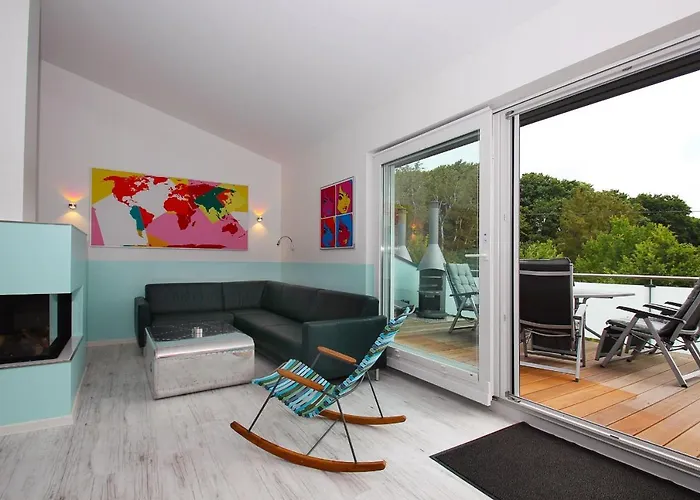 Beach House Schotstek Mit Gratis Nutzung Vom Ahoi Erlebnisbad Und Sauna In Sellin * Goehren (Ruegen)